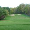 A view of the par-4 7th fairway from Pines course at Blue Hill Golf Course
