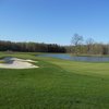 A view of green with water coming into play from right at Timber Banks Golf Club & Marina