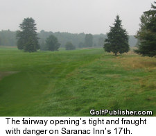 Saranac Inn Golf & Country Club - No. 17 - Fairway Opening