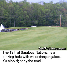 Saratoga National Golf Club - No. 13